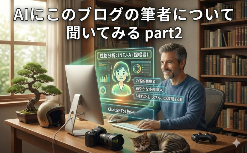 AIにこのブログの筆者について聞いてみる part2